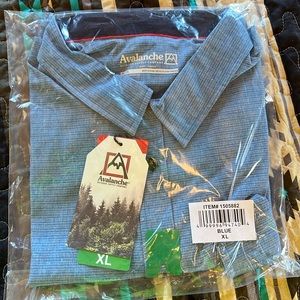 Mens Avalanche Outdoor Supply Company Button Down shirt size XL